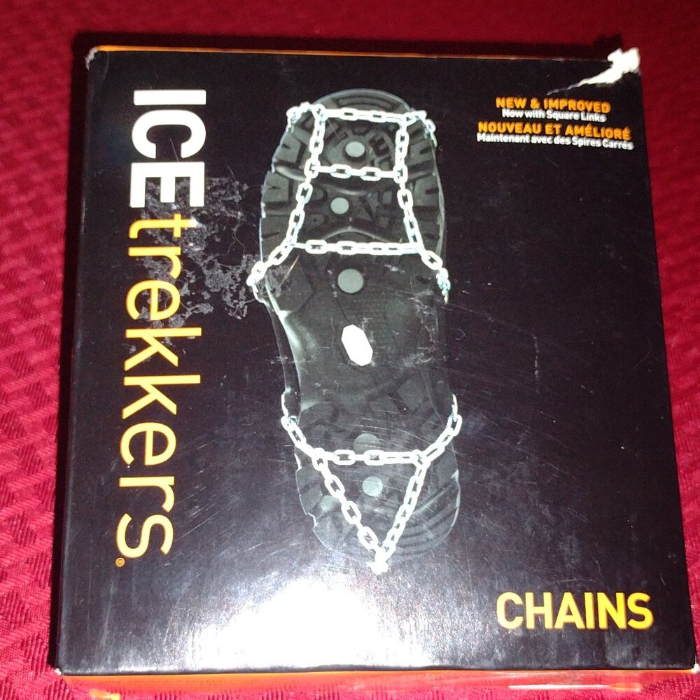 NEW Ice Trekkers Boot Chains - Size Large
